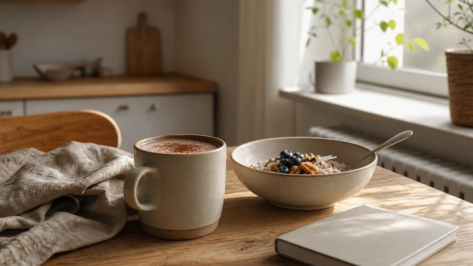 Bonjour Drink Routine als täglicher Alltagstest ohne Produktverpackung